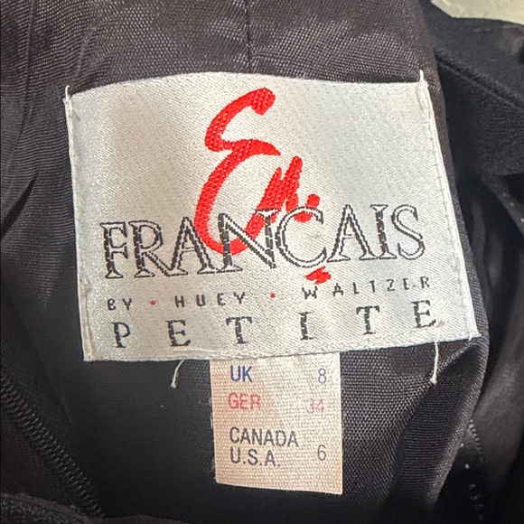 HUE Black Strapless Dress - Picture 4 of 4